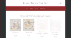 Desktop Screenshot of dennisperrinfineart.com
